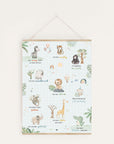 Affirmationsposter Boho Safari