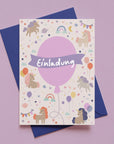 Einladung Einhornparty