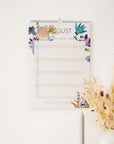 Familienkalender Flowers 2024 - Din A3 mit 5 Spalten