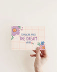 Postkarte Teamwork
