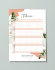 Floraler Familienkalender 2026 - Flowers - Din A3 mit 5 Spalten