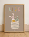 Geburtsposter Bohemian Basket