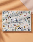 Postkarte Endlich Schulkind - Adventure