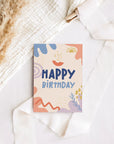 Happy Birthday - Pastellbunt