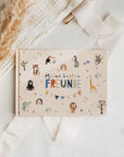 Freundebuch Boho Safari in A4 Format