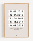 Poster ♡ Hommage an die Liebe ♡ Stripes