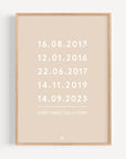 Poster ♡ Hommage an die Liebe ♡ Natural Edition