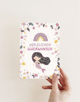 Postkarte Herzlichen Glückwunsch - Mermaid
