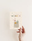 Postkarte Hallo kleines Wunder - Bohemien Rabbit