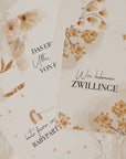 Meilensteinkartenset - Wir bekommen Zwillinge