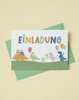Einladung Funny Dinos