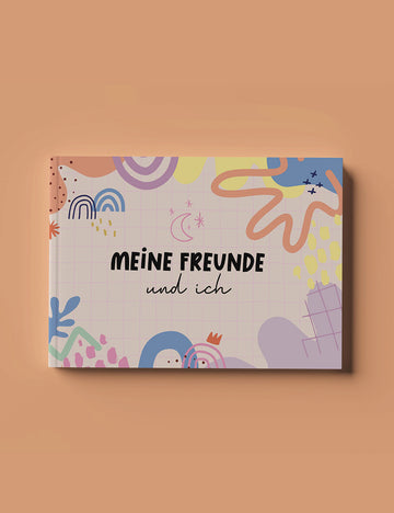 Freundebuch Pastellbunt