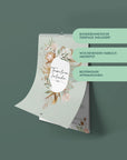 Floraler Familienkalender 2026 - Flowers - Din A3 mit 6 Spalten
