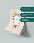 Floraler Familienkalender 2026 - Flowers - Din A3 mit 5 Spalten
