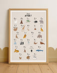 Lernposter Tierisches ABC