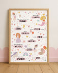 Affirmationsposter Boho Dreams