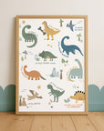 Affirmationsposter Dinos