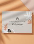 Postkarte Klitzeklein - Boho Edition