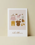 Postkarte Hello little one