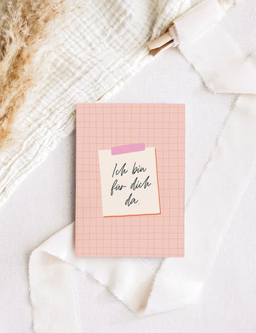 Ich bin für dich da