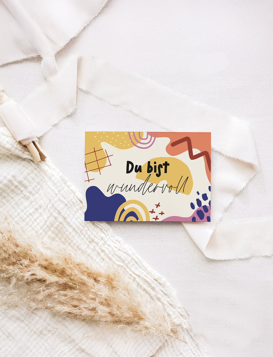 Du bist wundervoll