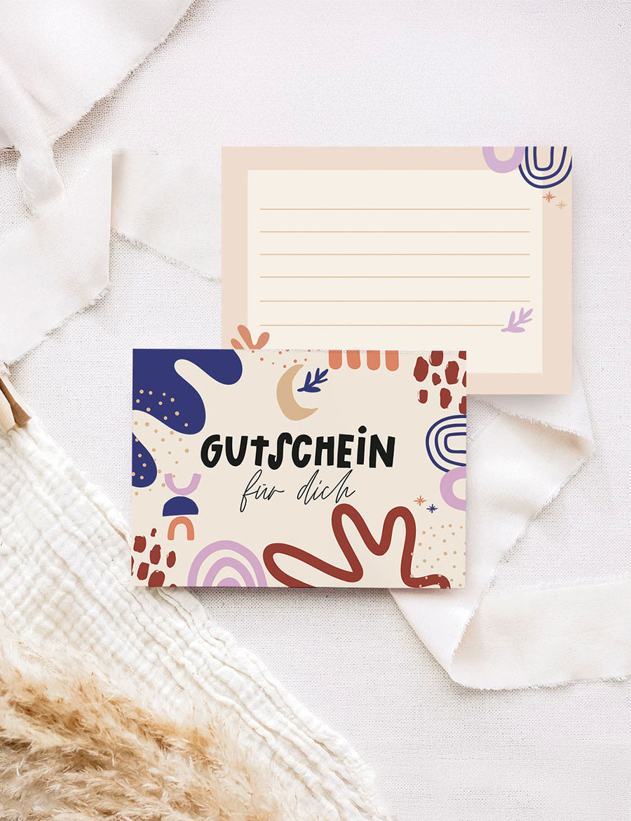Gutscheinkarte zum Verschenken