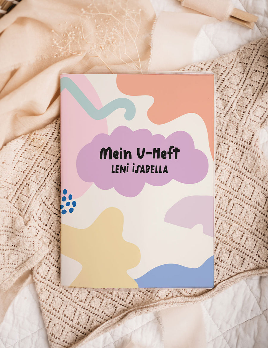 U-Hefthülle Pastellbunt