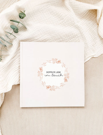 Zwillingsalbum Schwangerschaft - Doppelte Liebe im Bauch - Natural Love