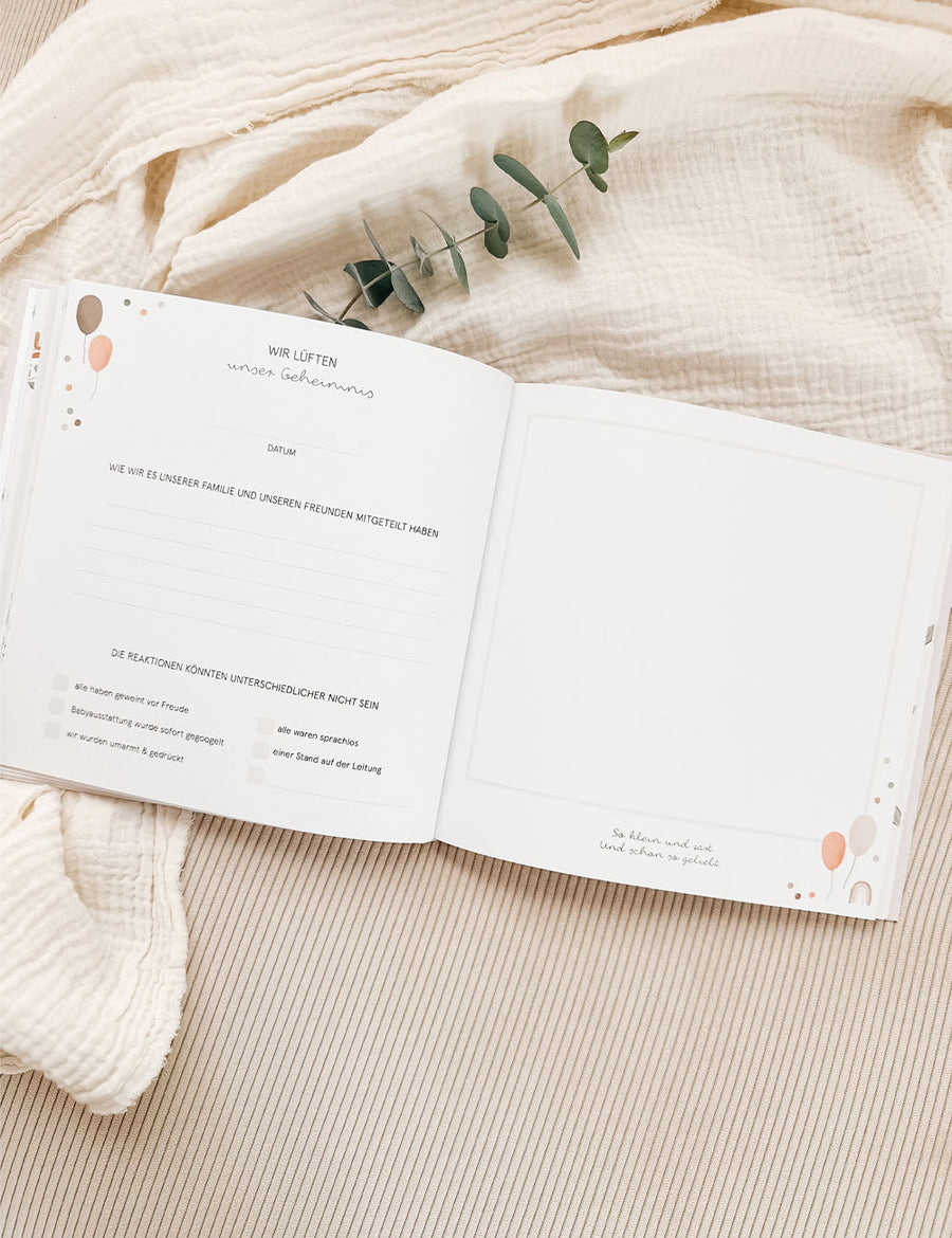 Zwillingsalbum Schwangerschaft - Doppelte Liebe im Bauch - Natural Love