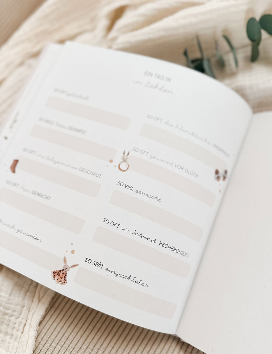 Zwillingsalbum Schwangerschaft - Doppelte Liebe im Bauch - Natural Love