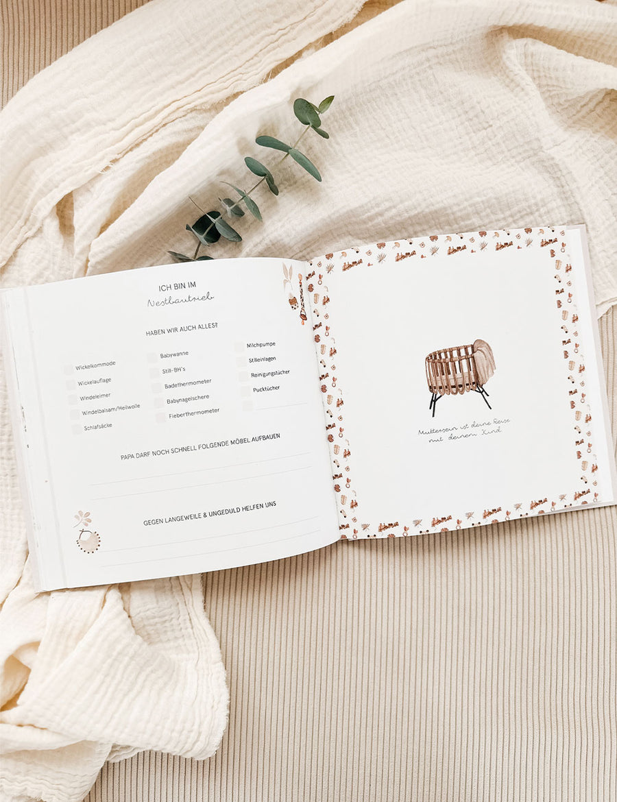 Zwillingsalbum Schwangerschaft - Doppelte Liebe im Bauch - Natural Love