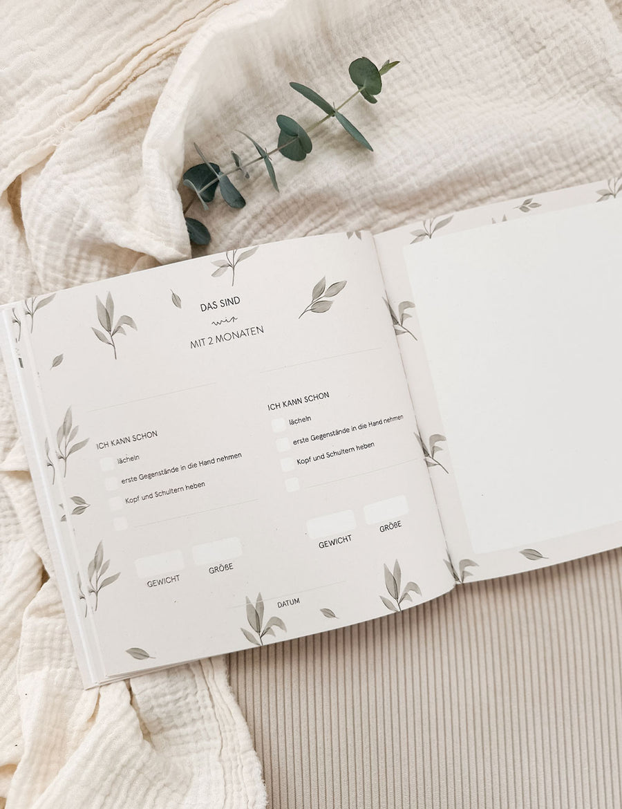 Zwillingsalbum Baby - Unser erstes Jahr - Wir sind da