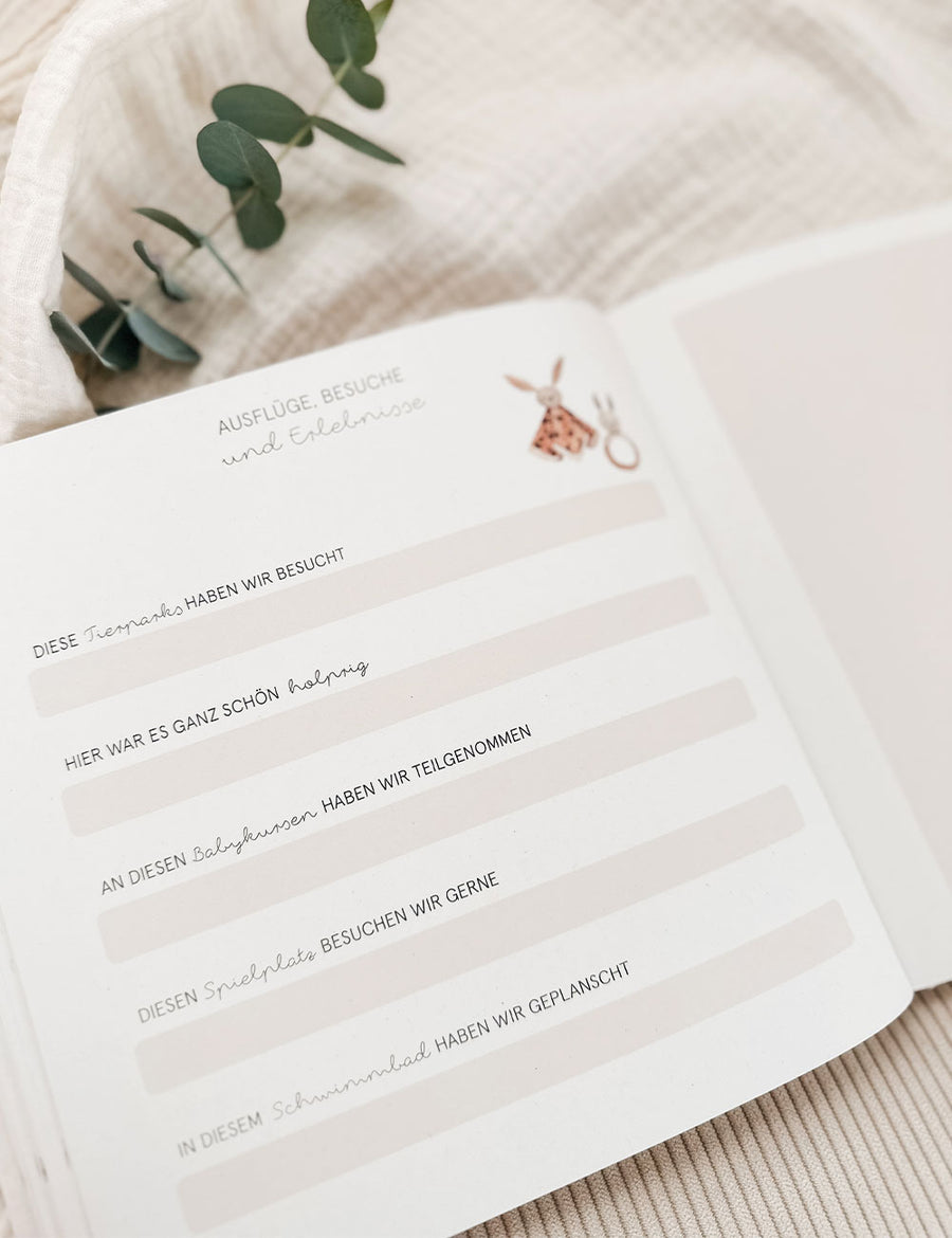 Zwillingsalbum Baby - Unser erstes Jahr - Wir sind da