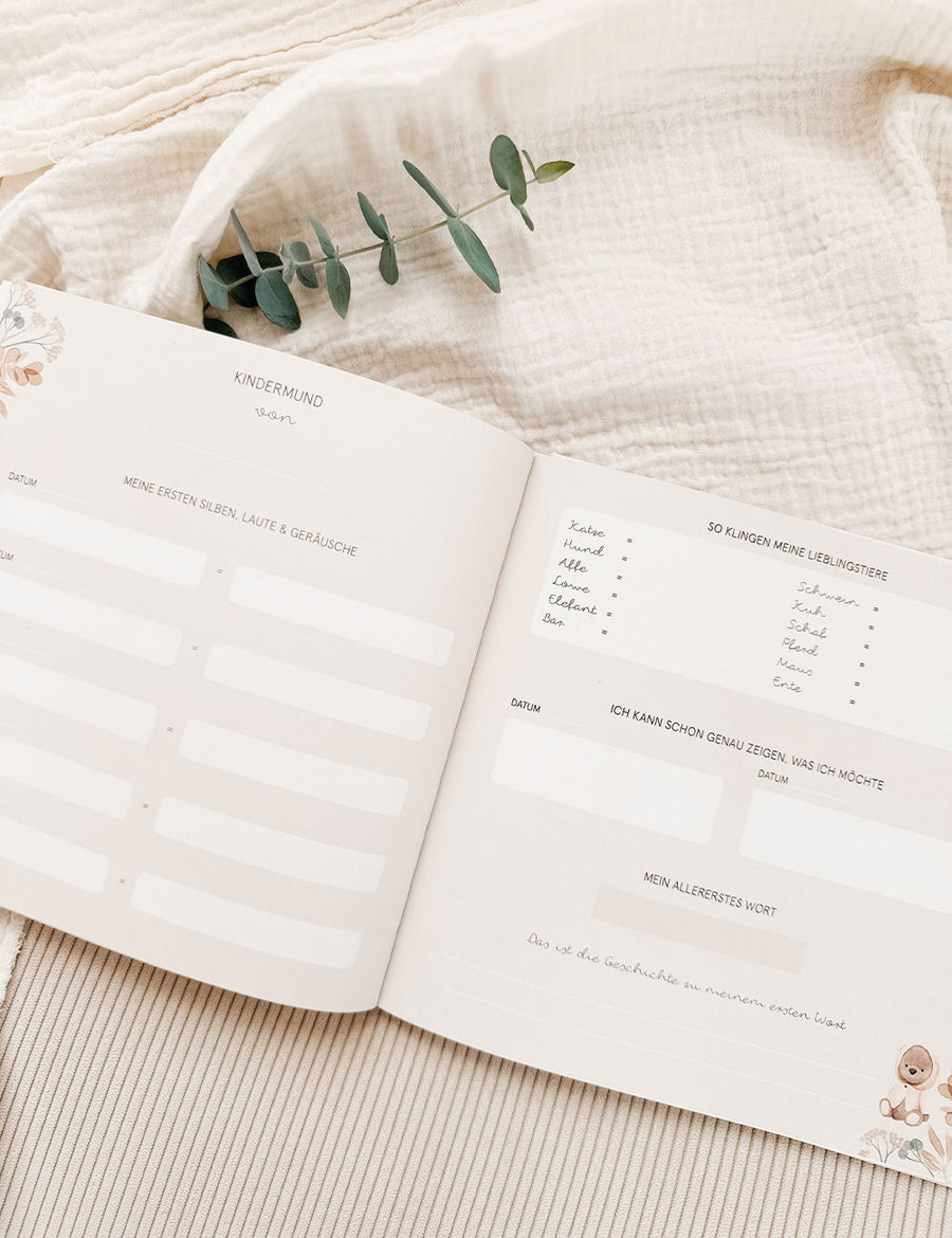 Zwillingsalbum Baby - Unser erstes Jahr - Wir sind da