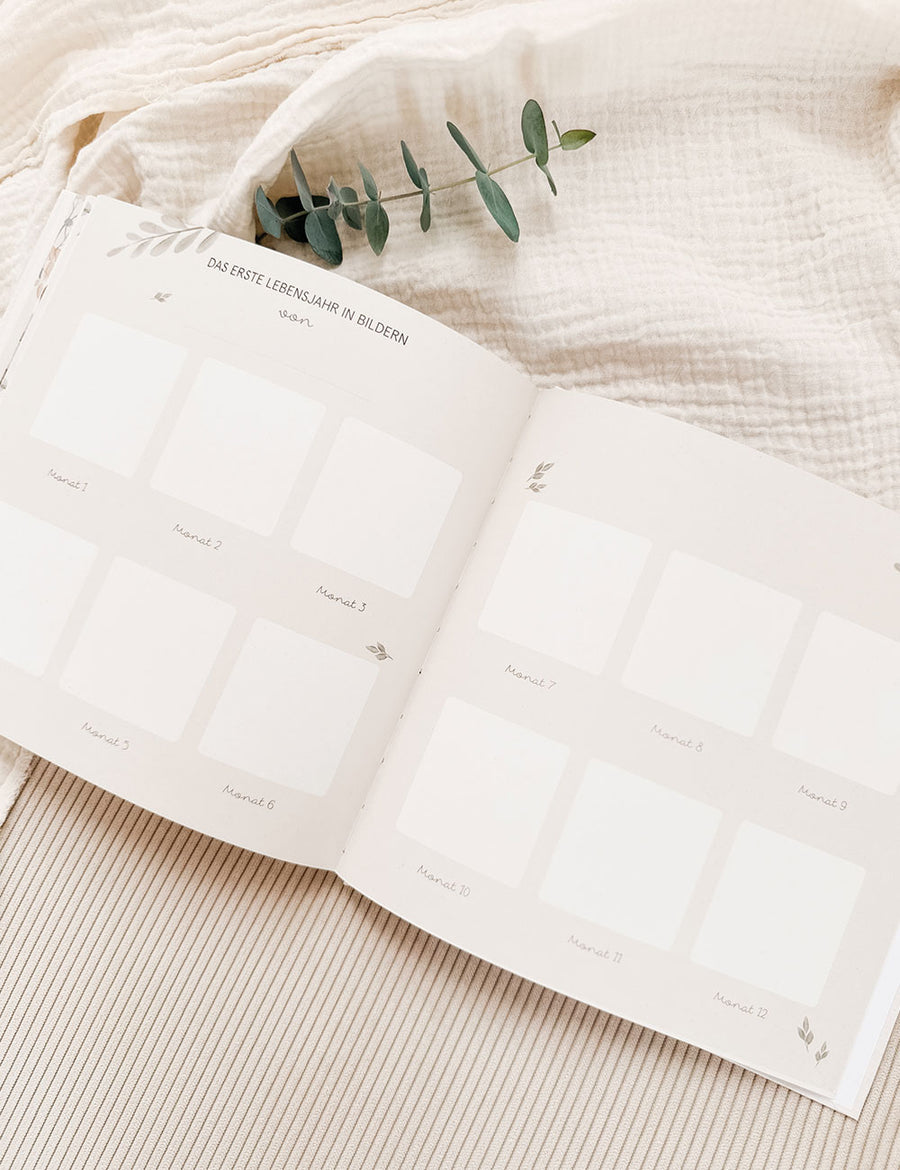 Zwillingsalbum Baby - Unser erstes Jahr - Wir sind da