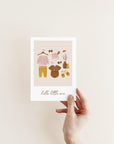 Postkarte Hello little one