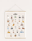 Lernposter Tierisches ABC